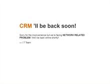 Tablet Screenshot of crm.sahajanand.co.in